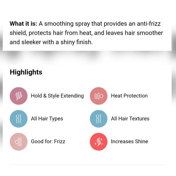 Verb Frizz Defense Smoothing Spray Anti-Frizz Shield, Heat Protectant, 5 bottles - Picture 8 of 8